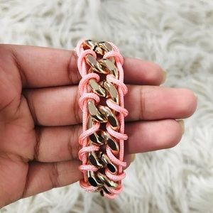 Pink Gold Link Bracelet